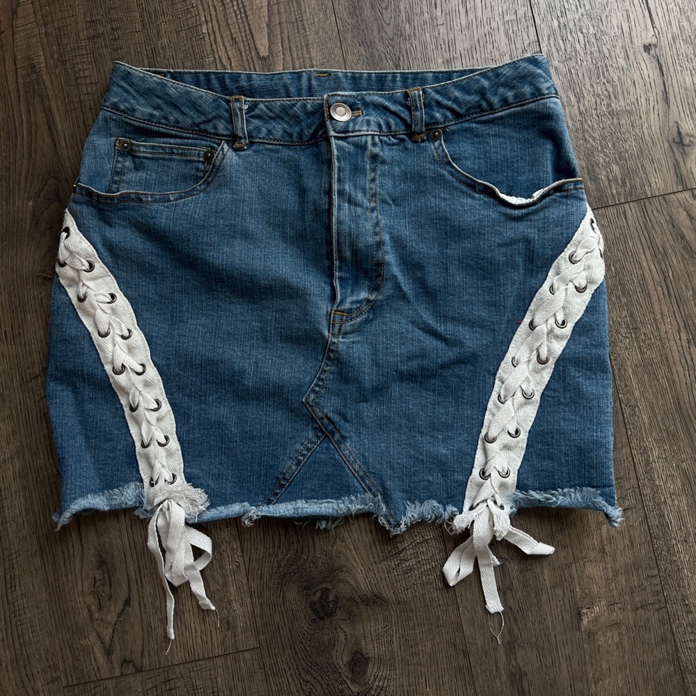 Jean skirt